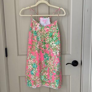 Lilly Pulitzer XS floral slip dress